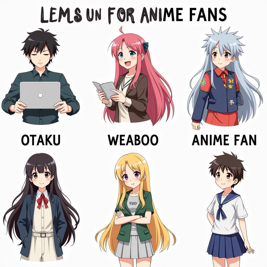 Anime Fan Labels Explained