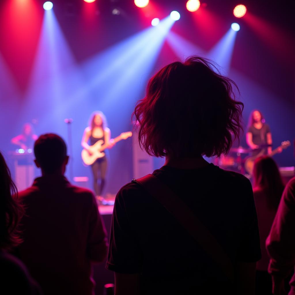 Annie Clark Fan at a Concert