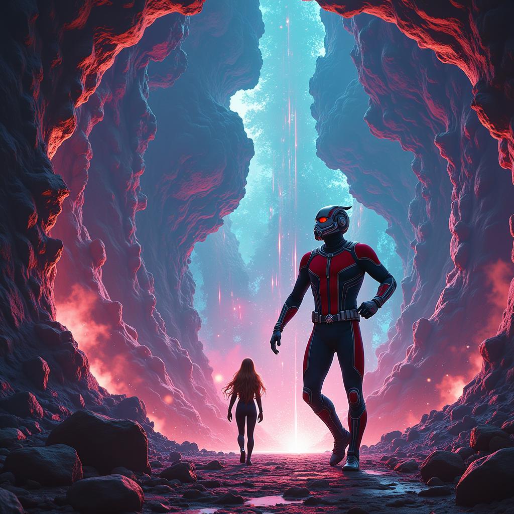 Ant-Man and the Wasp explore the Quantum Realm