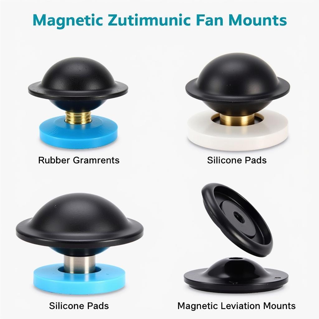 Types of Anti Vibration Fan Mounts