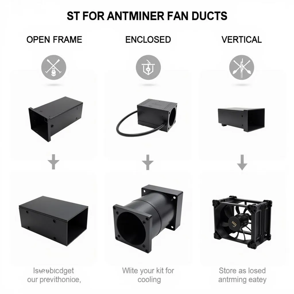 Types of Antminer Fan Ducts