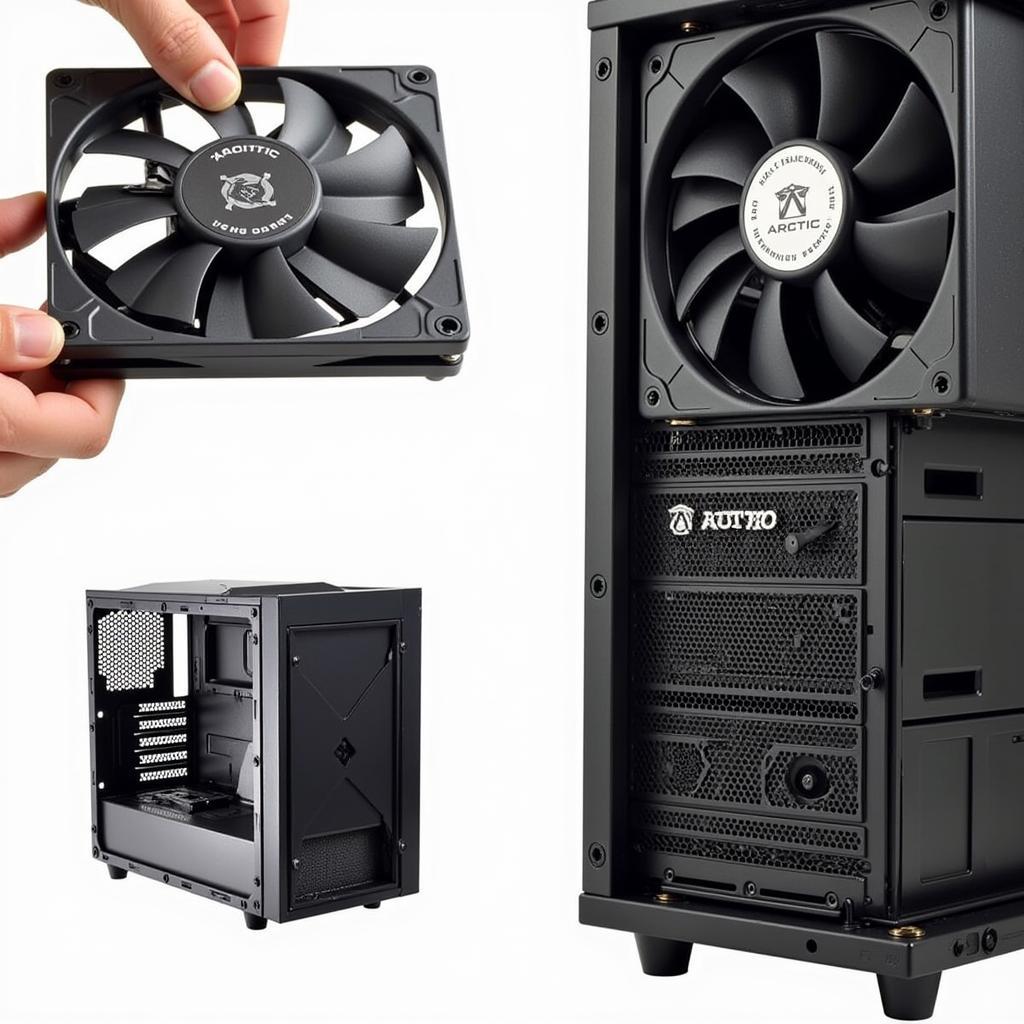 Arctic F12 Case Fan Installation