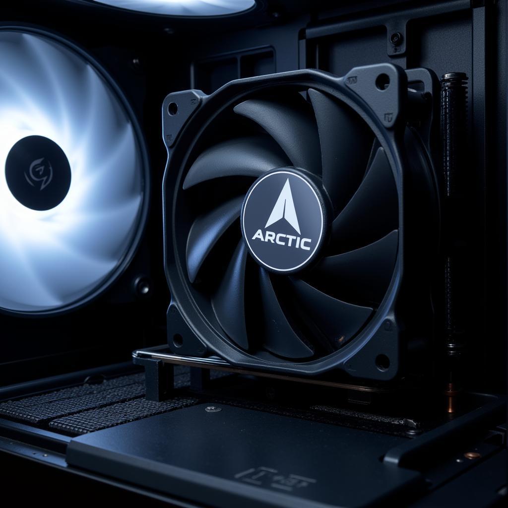 Arctic Fan Case Cooling