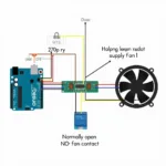 Arduino 220V Fan Control Wiring Diagram