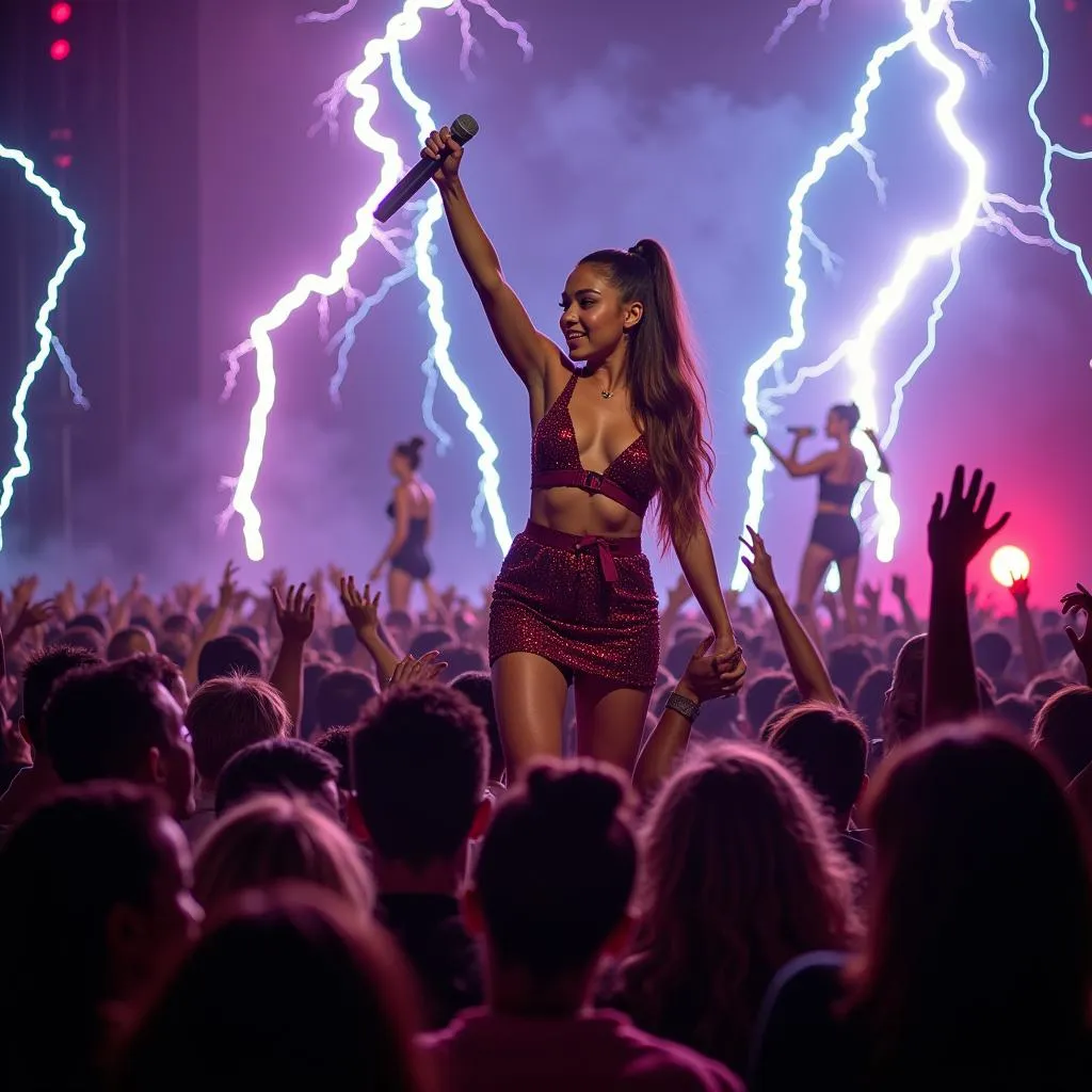 Ariana Grande Concert Performance 