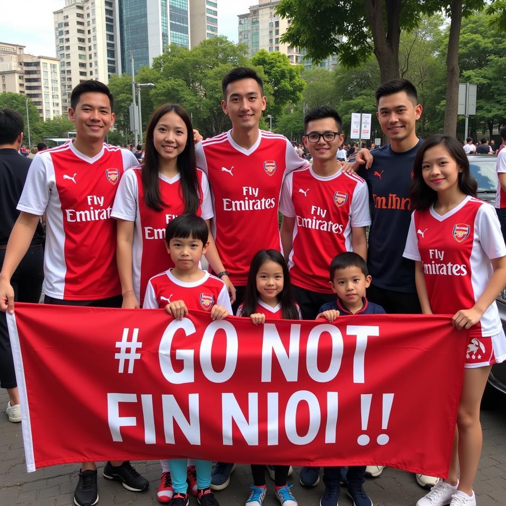 Arsenal Fan Club in Hanoi