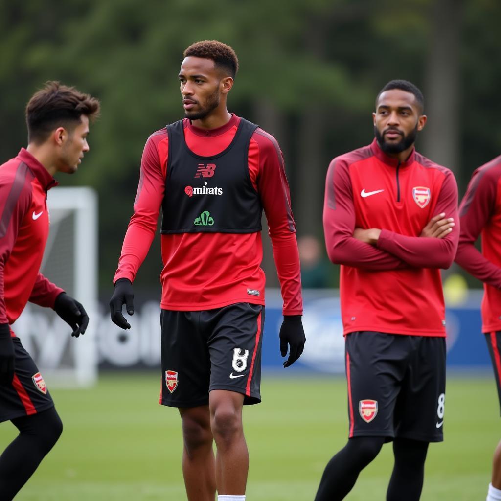 Arsenal Players Training