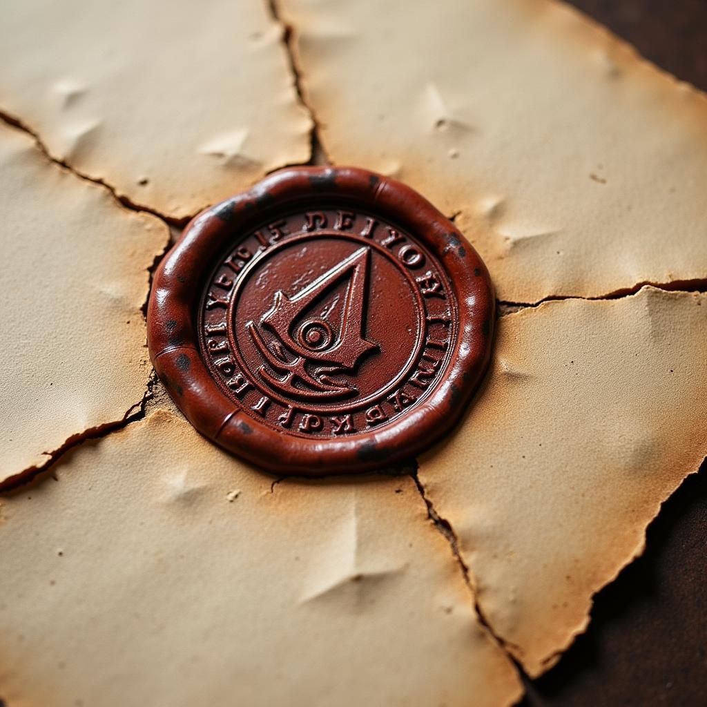 Assassin's Creed Legacy Fan Kit Letter