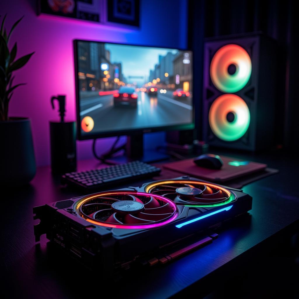 ASUS 1070 Dual Fan Gaming Setup