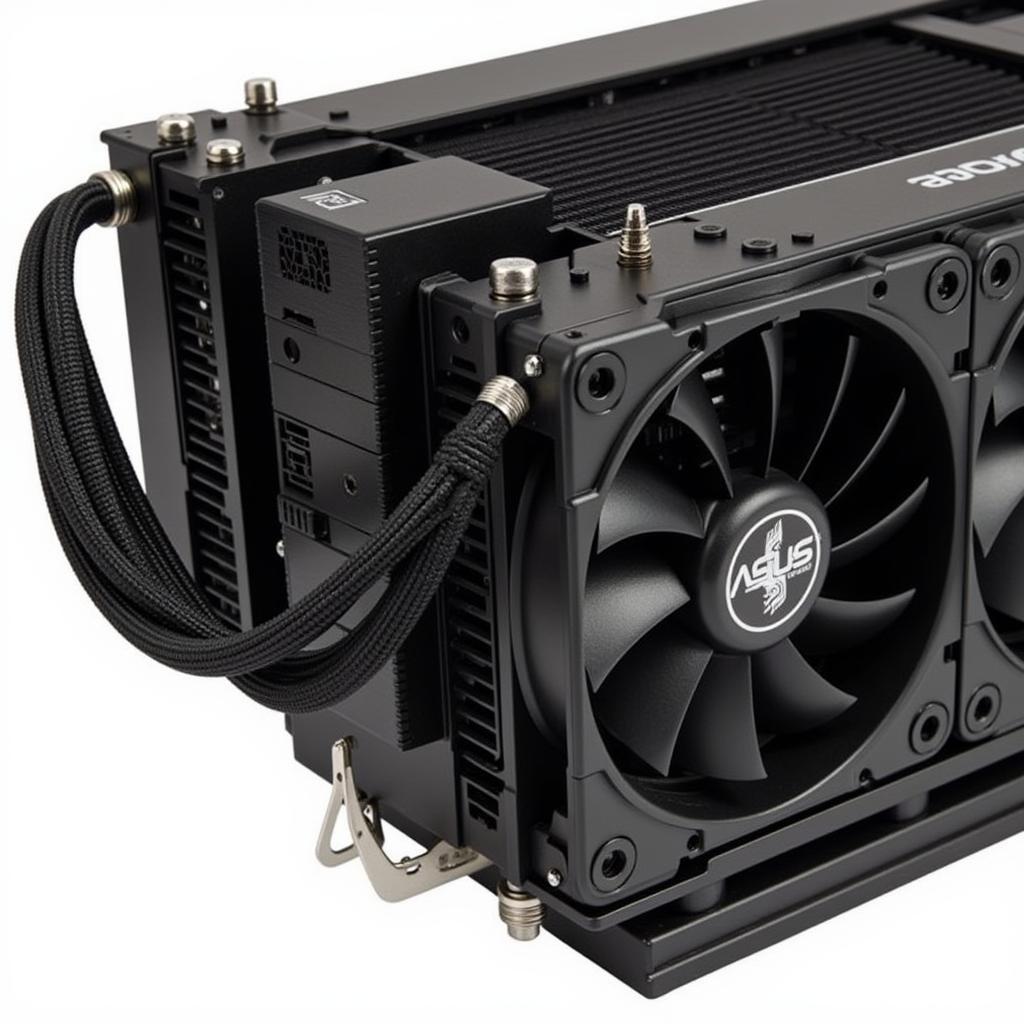 Asus 580 8G 3 Fan Cooling System