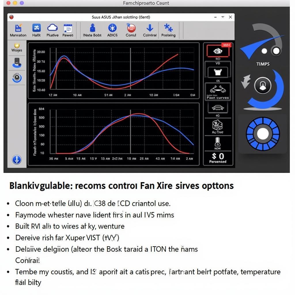 ASUS Fan Xpert Interface