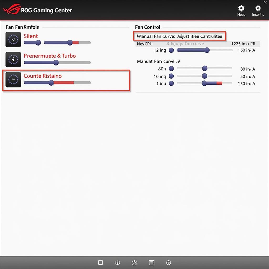 Asus ROG Gaming Center Fan Control