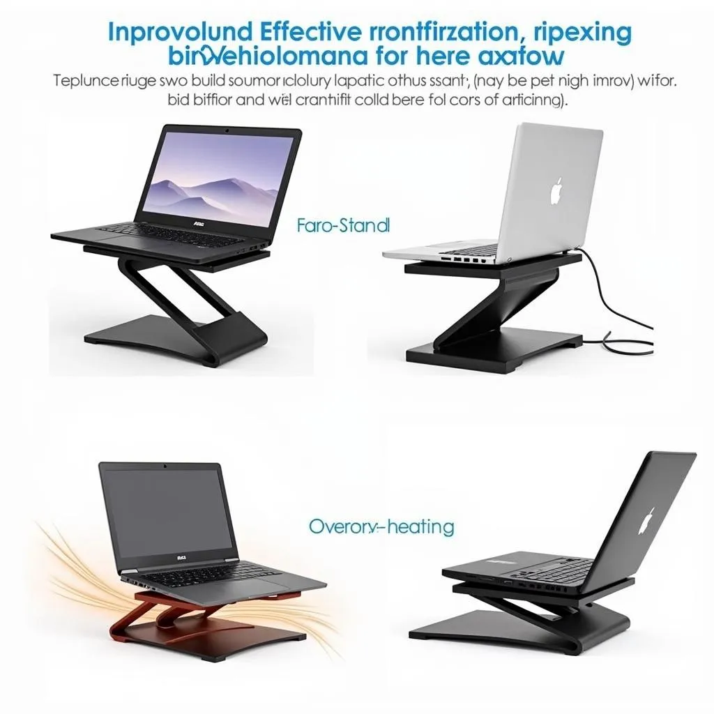 Laptop Stands for Enhanced Ventilation