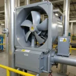 Atex Certified Fan Operating in a Hazardous Environment