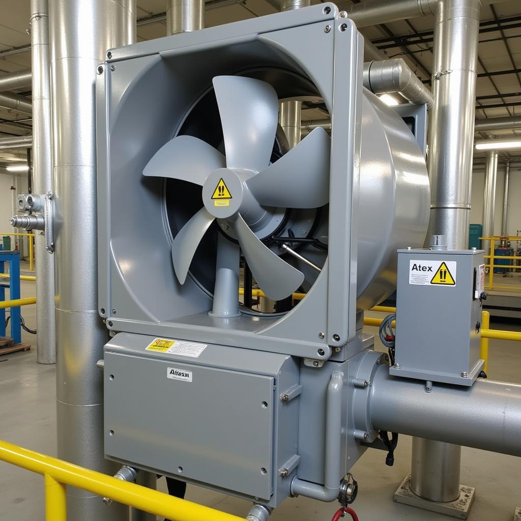 Atex Certified Fan Operating in a Hazardous Environment