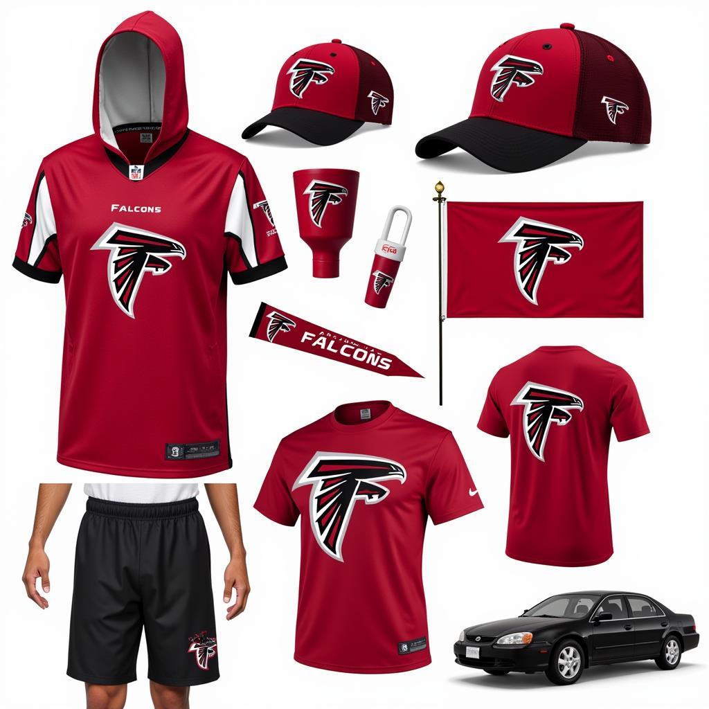 Atlanta Falcons Fan Gear Showcase