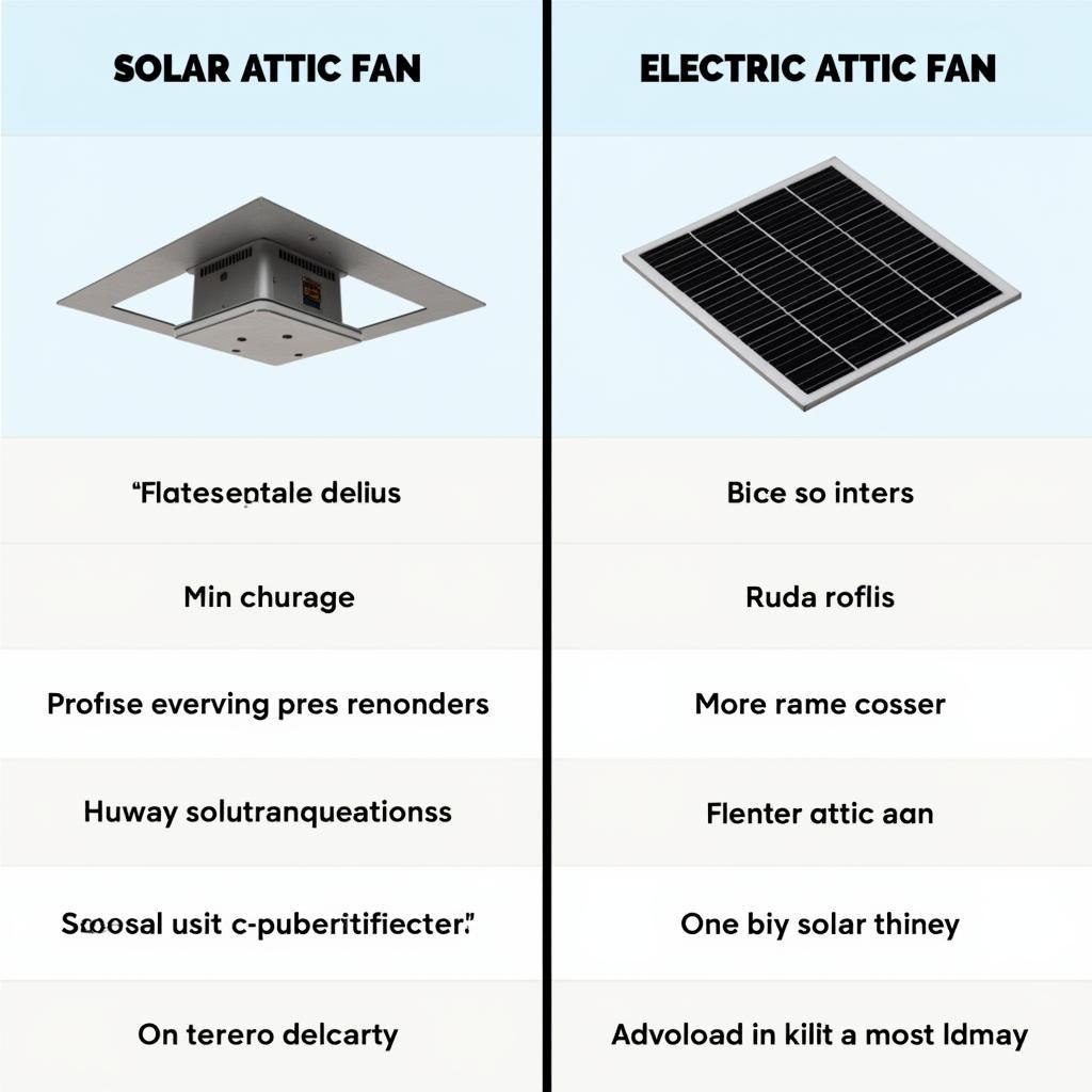 types of attic fans