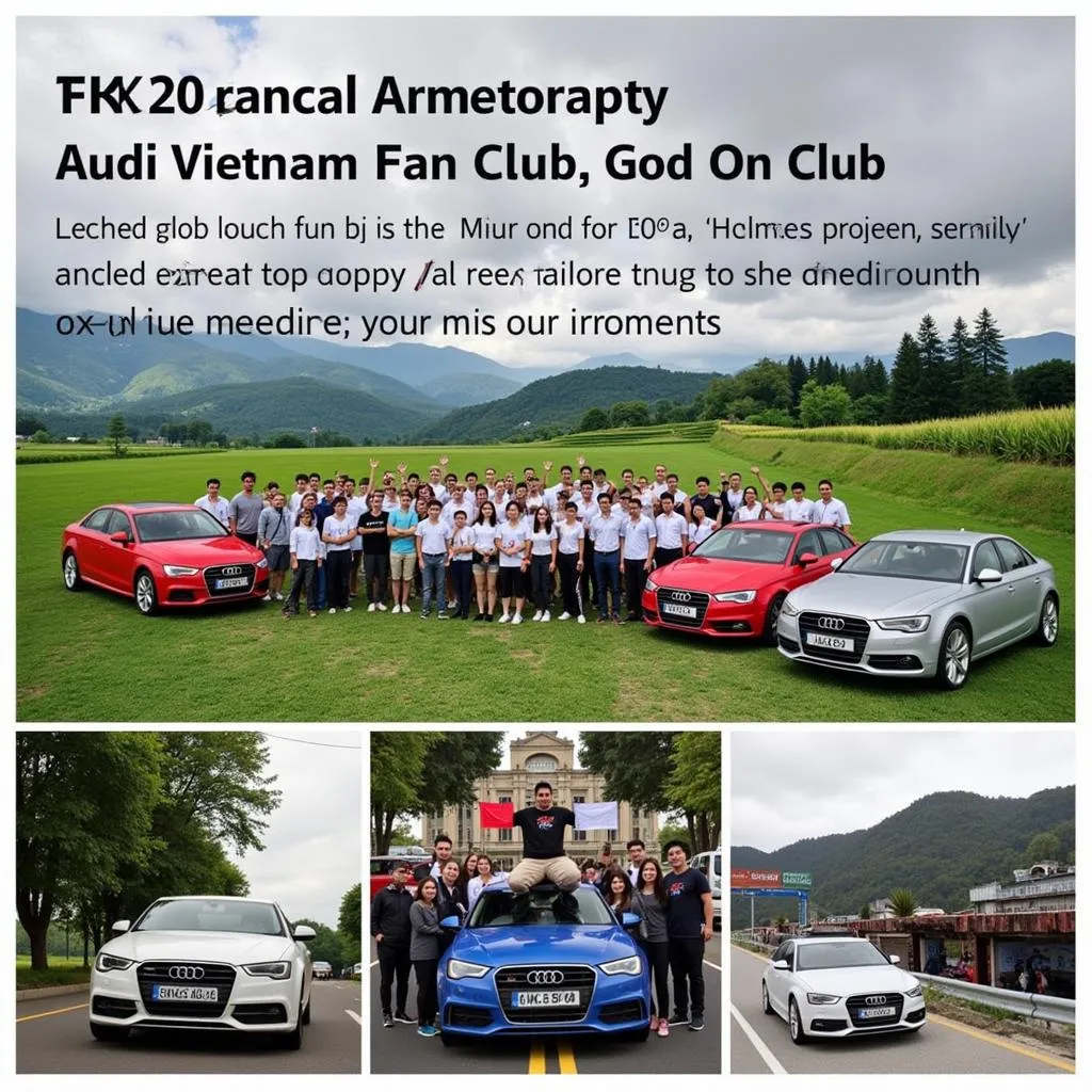 Audi Vietnam Fan Club Caravan 2016 Participants