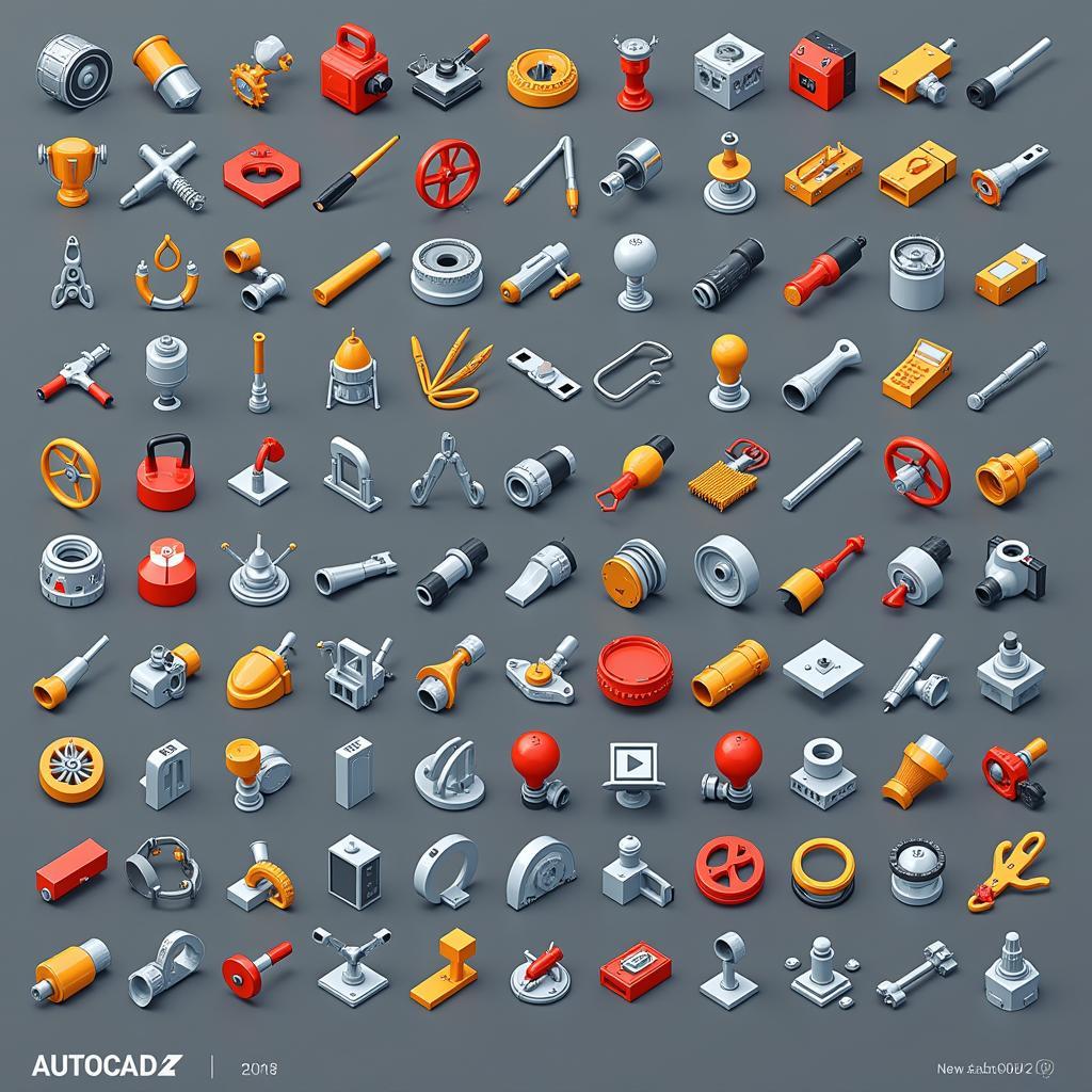 AutoCAD Fan Icon Library