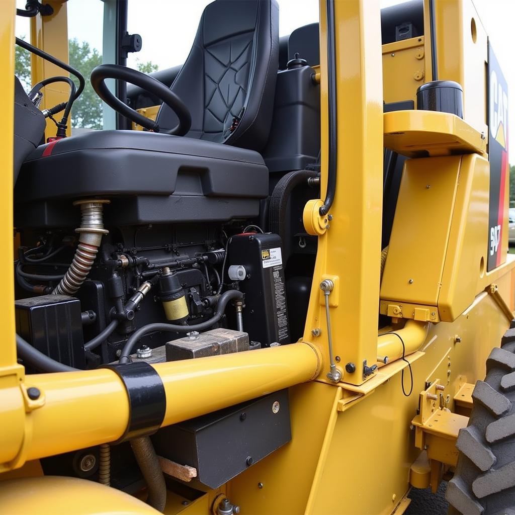 Automatic Reversible Fan Installed on a Wheel Loader