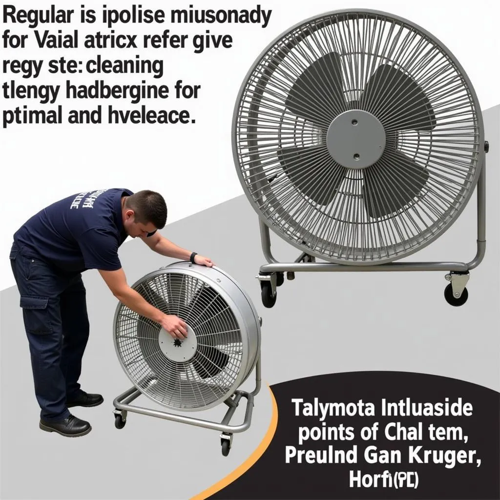 Maintaining the Axial Fan Kruger TDA-V630