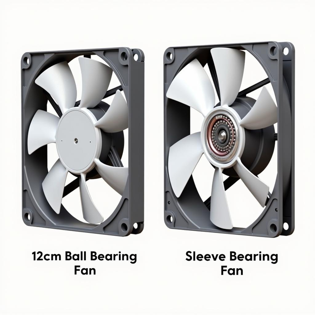 12cm Ball Bearing Fan vs. Sleeve Bearing Fan