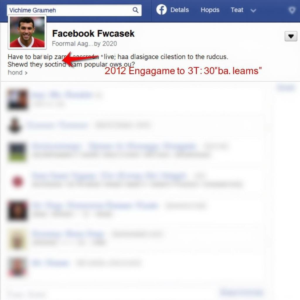 Bandwagon Fan's Sporadic Facebook Activity