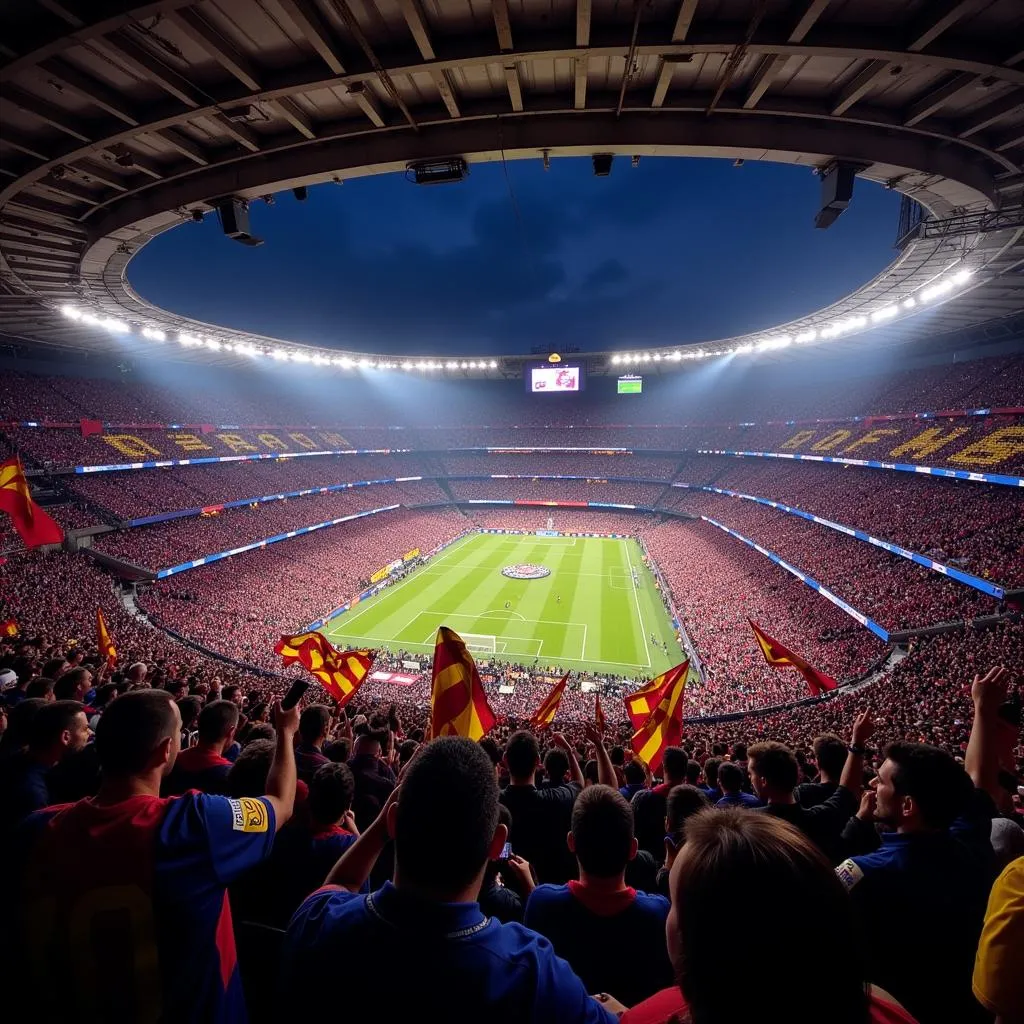 Barcelona Fans' Unwavering Support