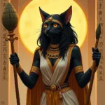 Ancient Egyptian Bastet Art