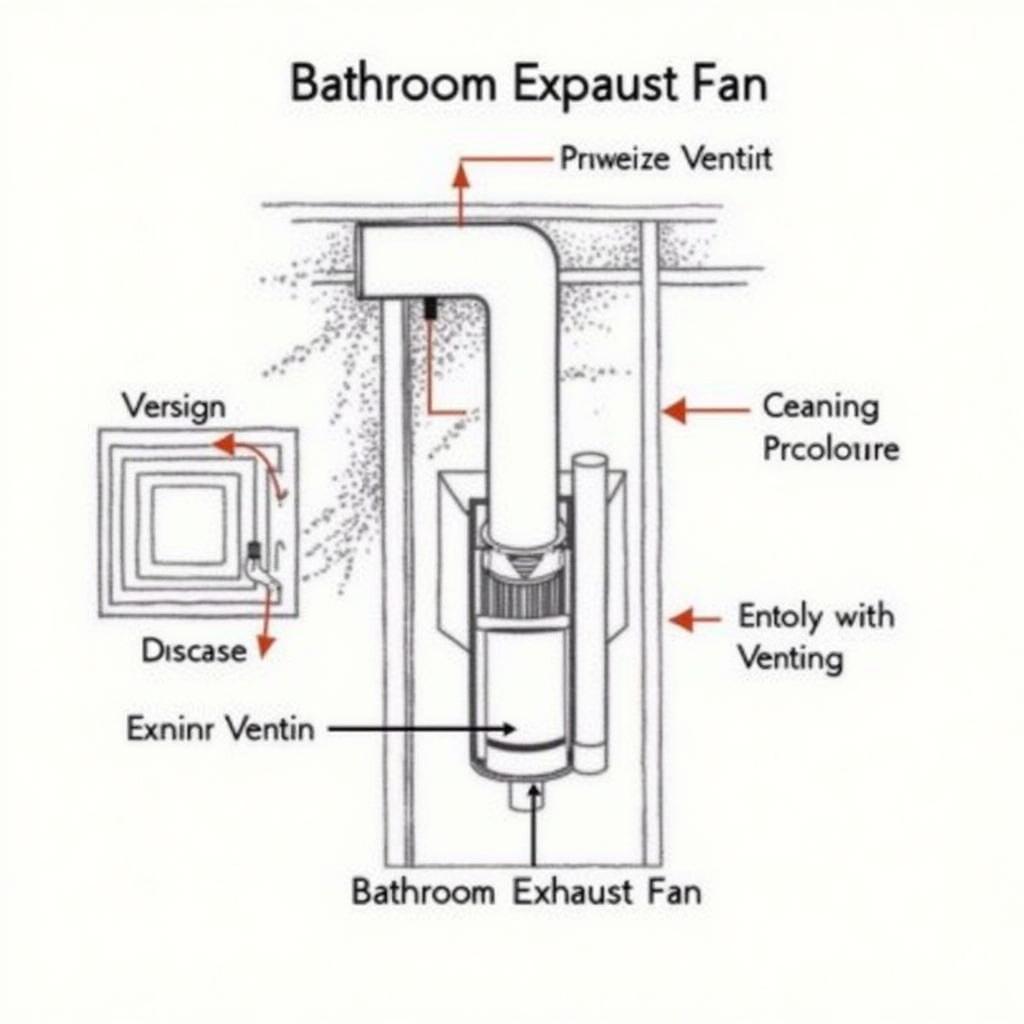 Bathroom Exhaust Fan Installation Diagram