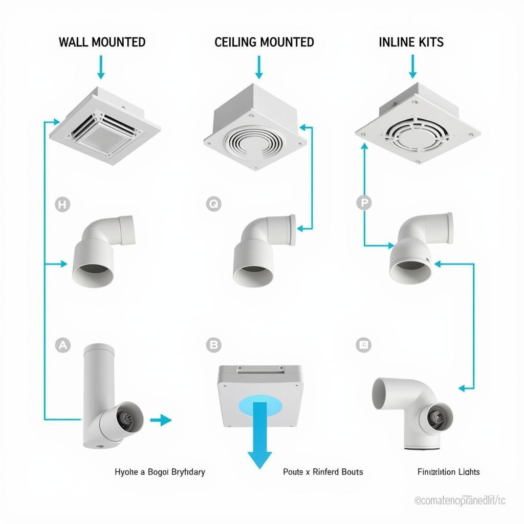 Different Types of Bathroom Extractor Fan Kits