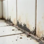 Bathroom Mold Growth Due to Poor Ventilation