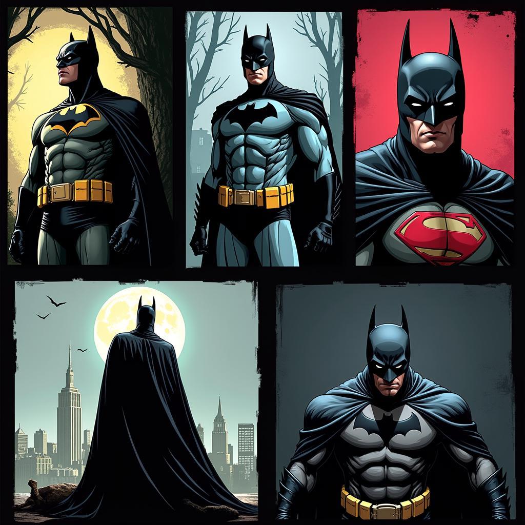 Batman Fan Art Styles