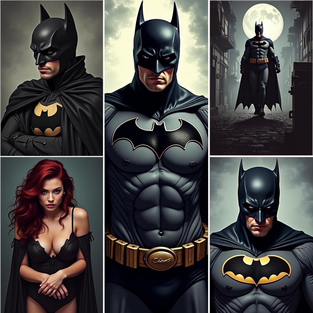 Exploring Themes in Batman Fan Art