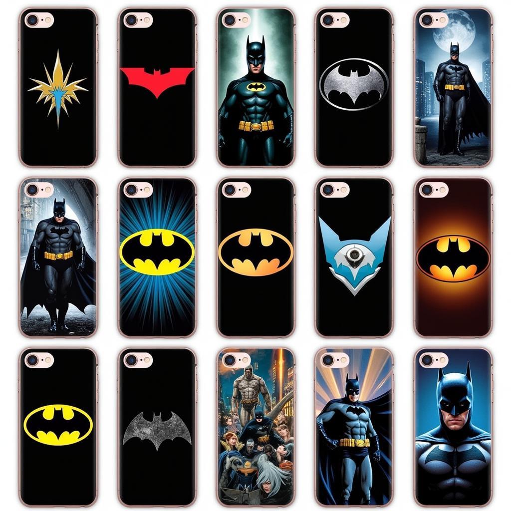 Different Batman Phonecase Styles and Themes