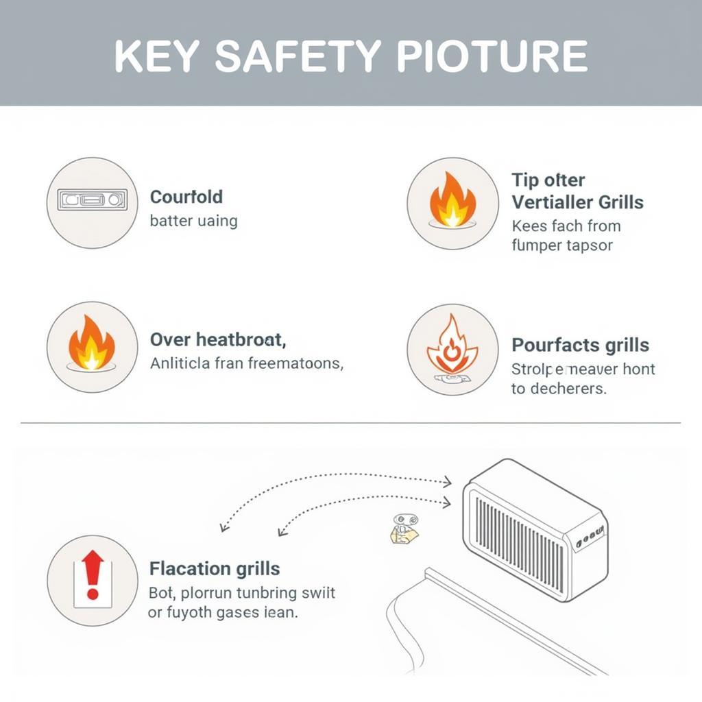 Battery Powered Heater Safety Features Diagram