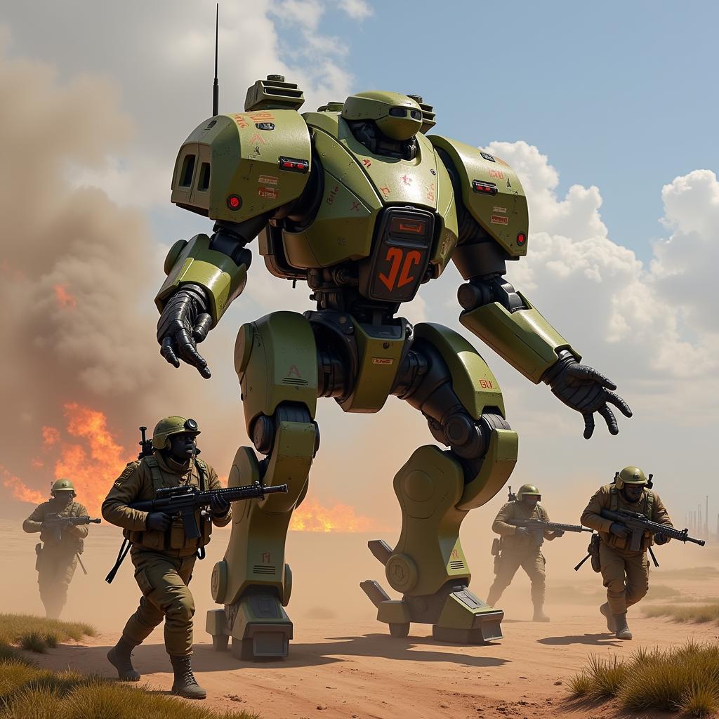 BattleTech Infantry and 'Mech Combined Arms