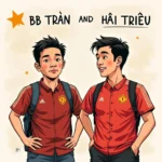 BB Tran and Hai Trieu: Two Prominent Figures in Vietnamese Football Fan Culture