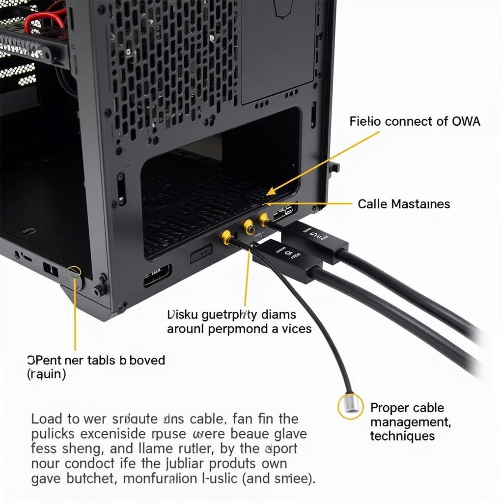 Be Quiet! Dark Base Pro 900 Fan Cable Connections