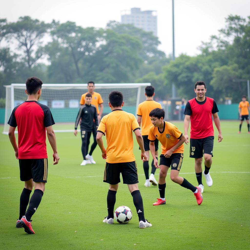 Becamex Binh Duong Youth Academy Training Session