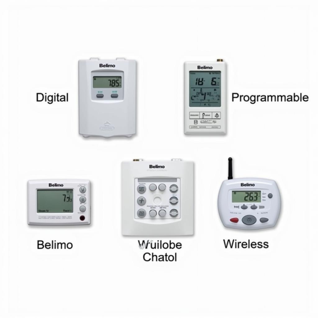 Types of Belimo Thermostats