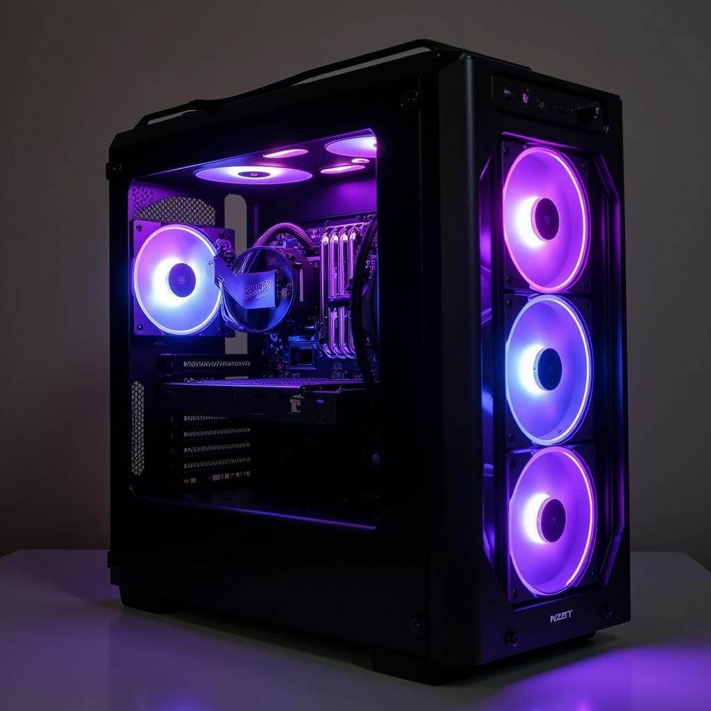 Enhanced Cooling Performance with Cooler Master Fan and NZXT Case