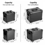 Fan-Led Case Size Comparison