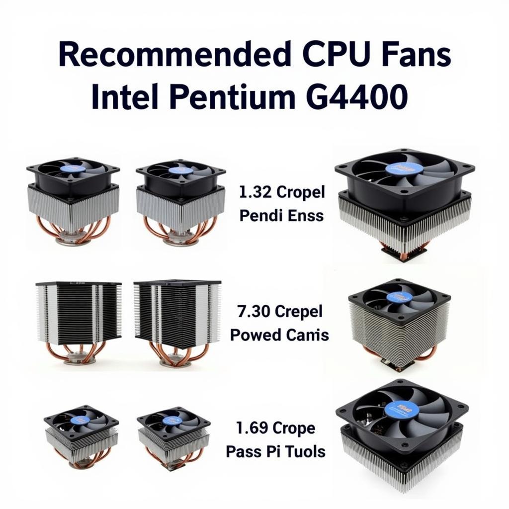 Recommended CPU Fans for Intel Pentium G4400