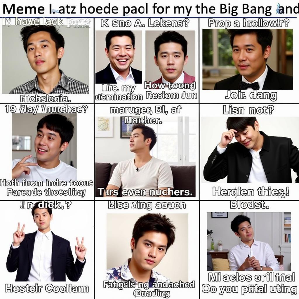 Big Bang fan memes collection