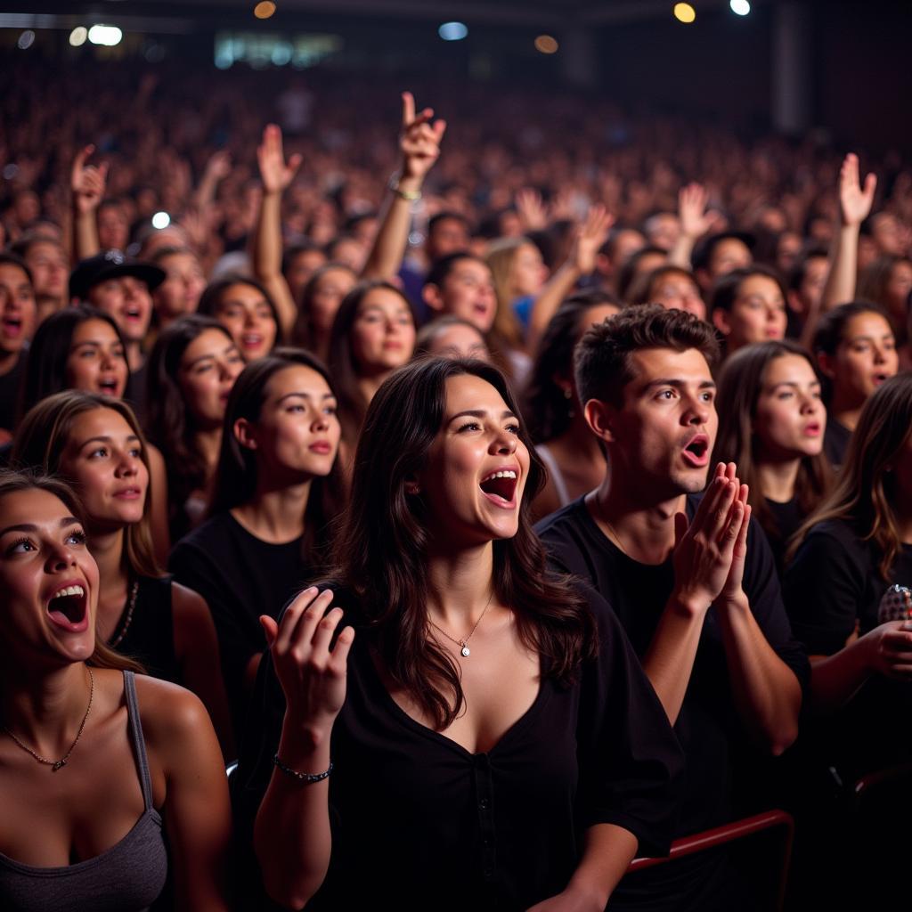 Billie Eilish Fans at a Concert