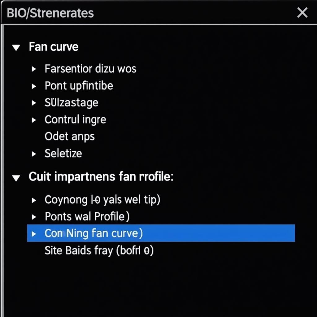 Adjusting Fan Speed in BIOS