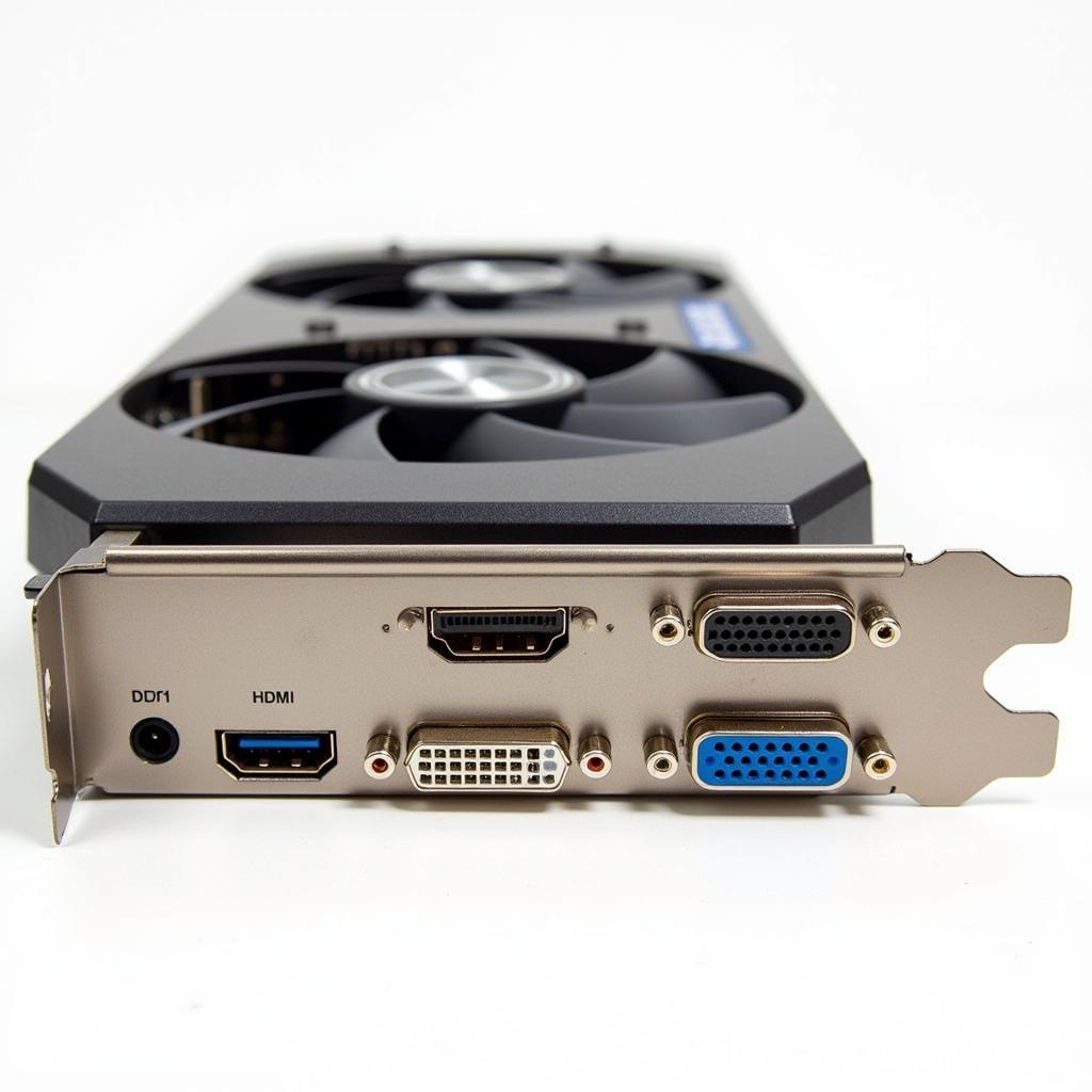 Biostar GTX 960 Rear Panel Ports