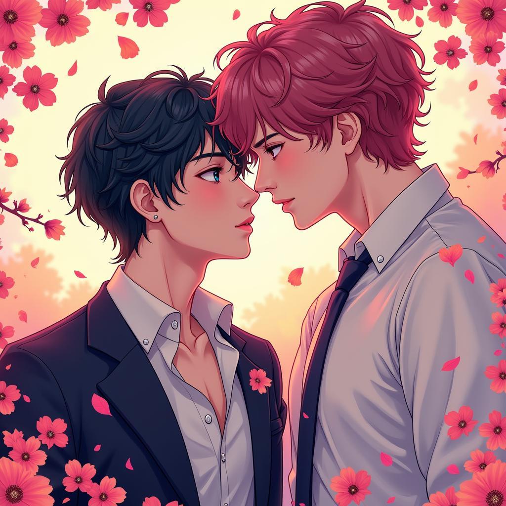 Teenager BL fan creates digital fanart of their favorite couple