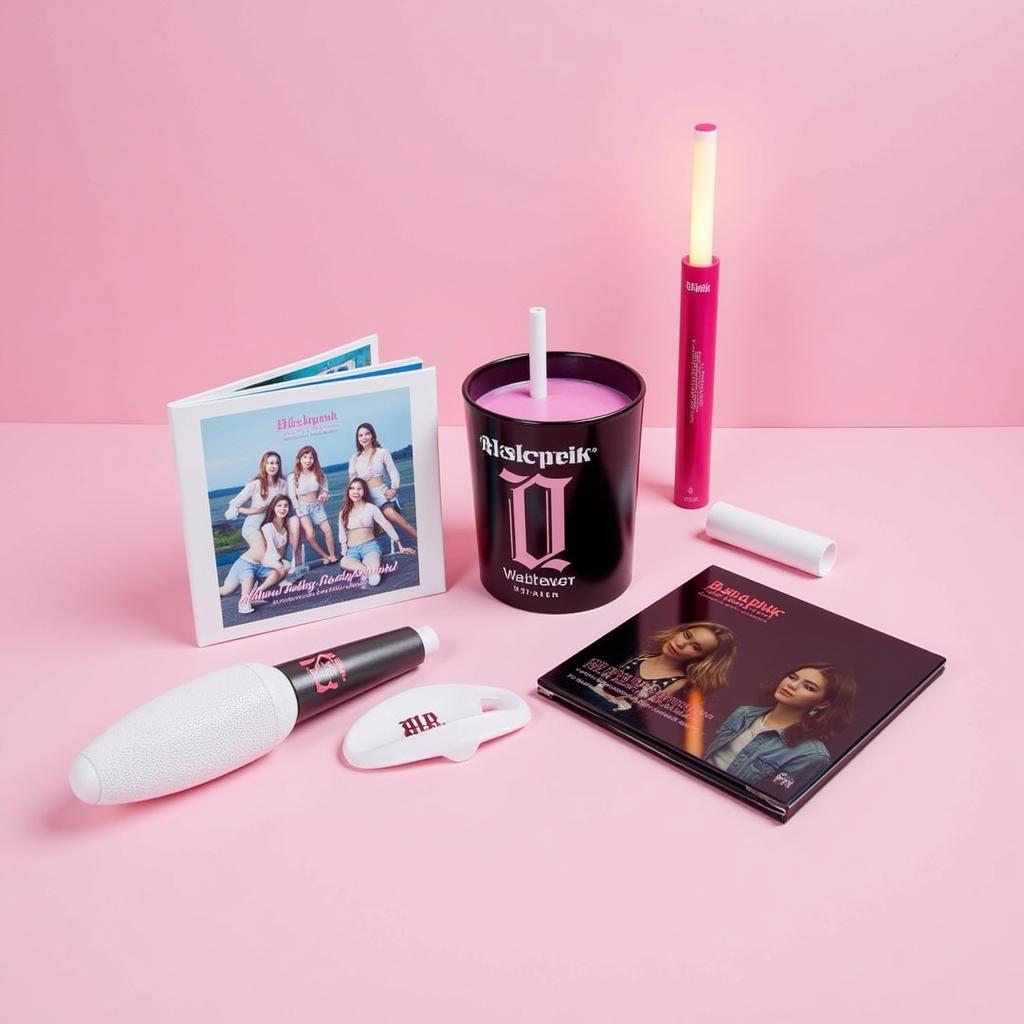 Blackpink Official Merchandise - Lightstick and Album